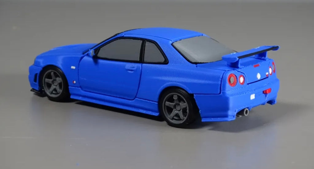 GT-R R34 Mini Kit Card