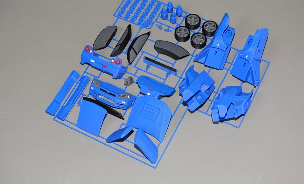 GT-R R34 Mini Kit Card