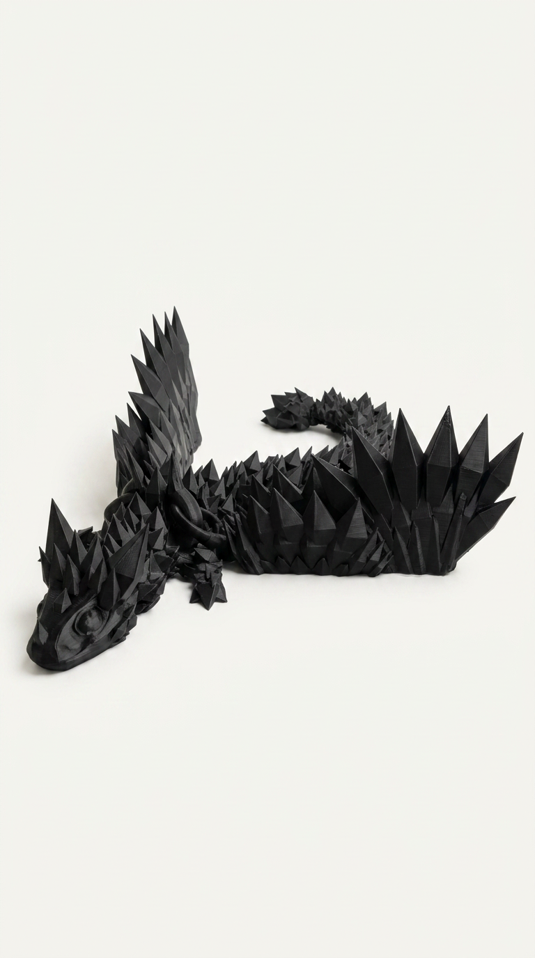 Articulated Flexi Dragon — Large (Made to Order)
