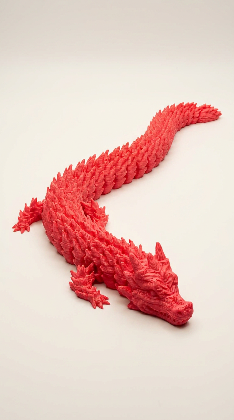 Articulated Flexi Dragon — Small
